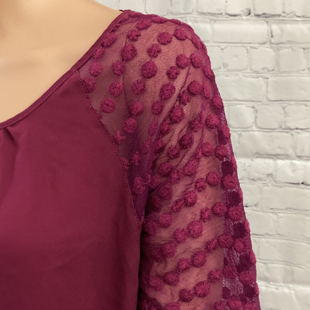 Adrianna Papell blouse XL 🌸